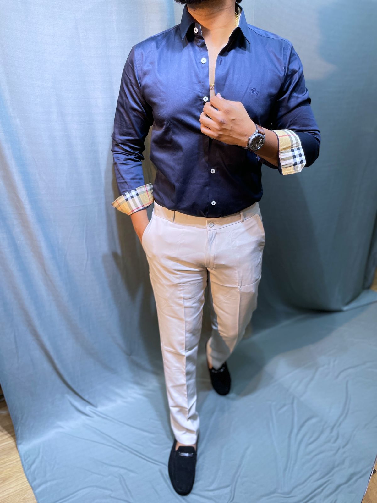 Very Premium Quality Plain Shirt With Soft Shine